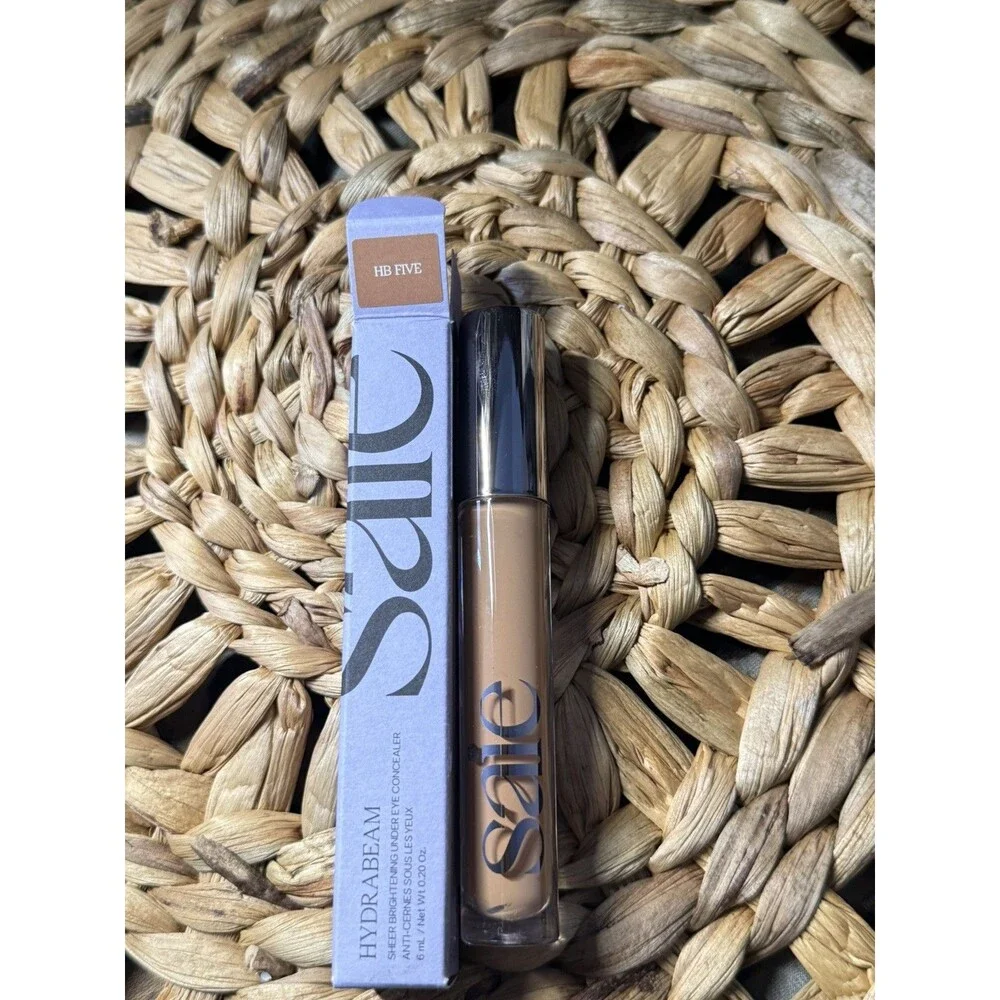 Saie Hydrabeam Sheer Brightening Under Eye Concealer - HB Five .2oz Authentic